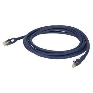 Cat 6 Kabel (7,6mm matt blau PVC) 6 Meter