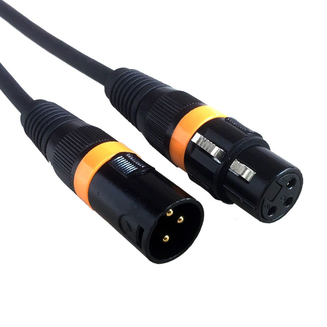 Accu Cable AC-DMX3/1,5 3 p. XLRm/3 p.XLRf 1,5m DMX