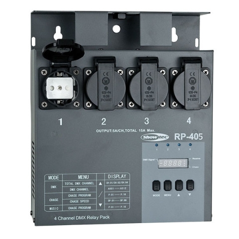 Showtec RP-405 MKII Relay Pack