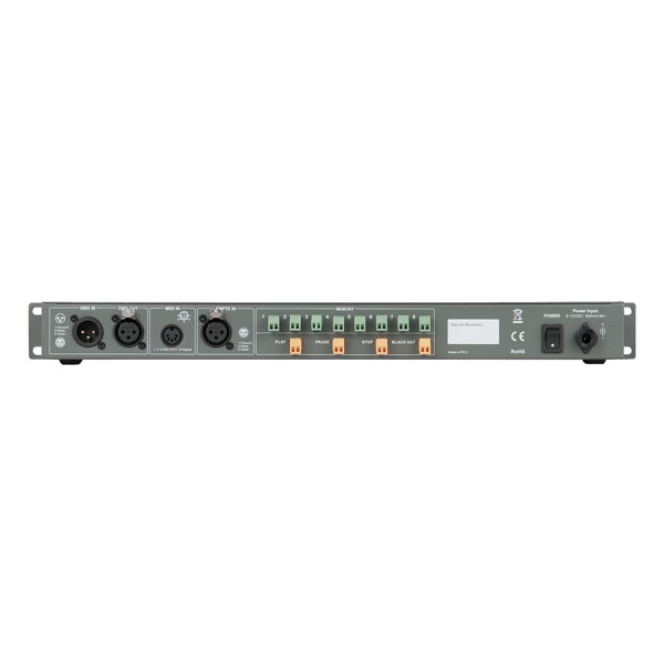 Showtec DR. Pro Rack DMX Recorder 19 Zoll