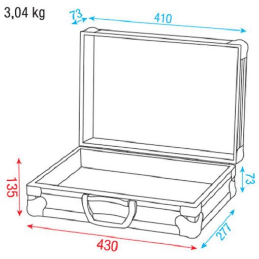DAP Audio Universal Foam Case 1