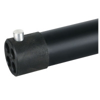 Wentex Fixed upright - 120(h)cm Black
