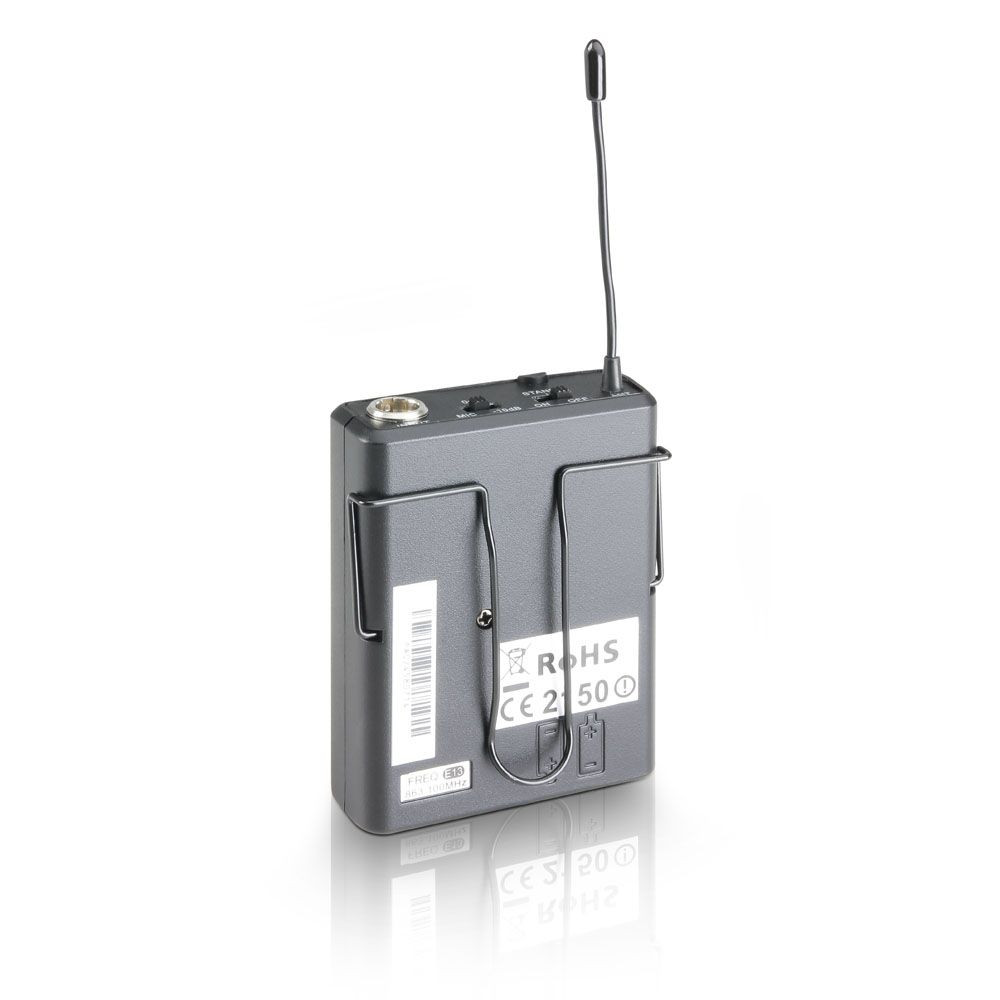 LD Systems ECO2, Belt Pack Sender 863,100 MHz
