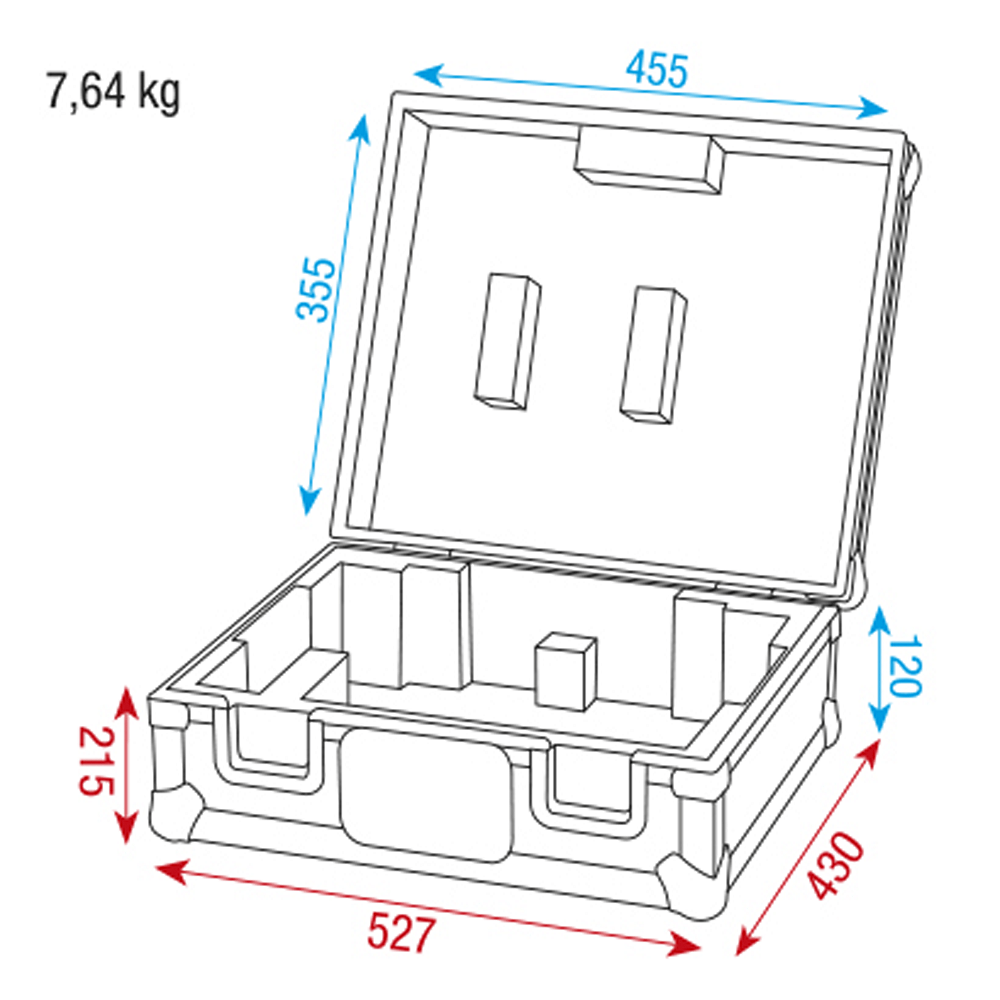 DAP DCA-TT1 Turntable Case