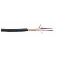 DAP MC-216 Black mic/line cable, 100 m on spool