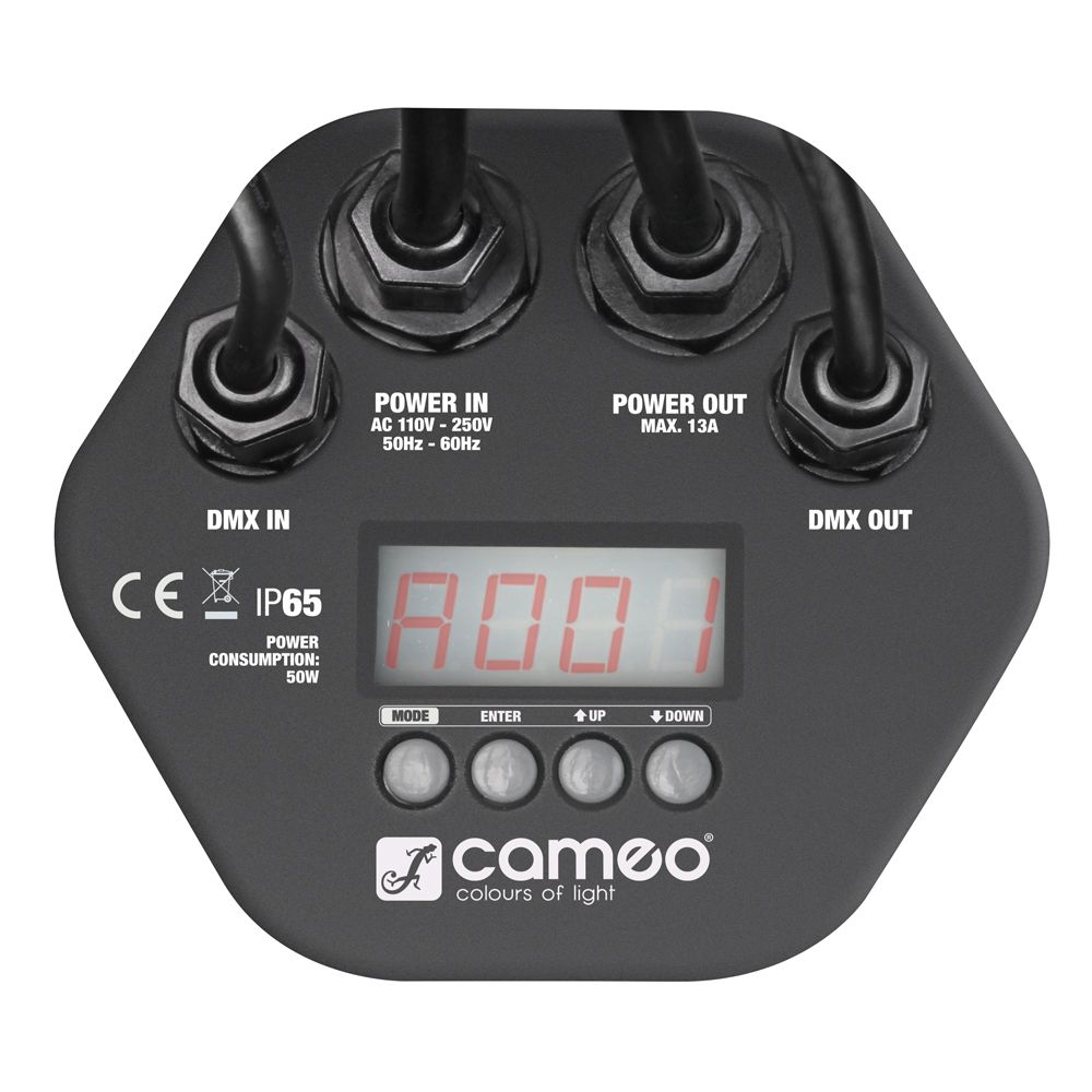 Cameo Outdoor PAR TRI12 IP65 - 12x3W TRI Color LED