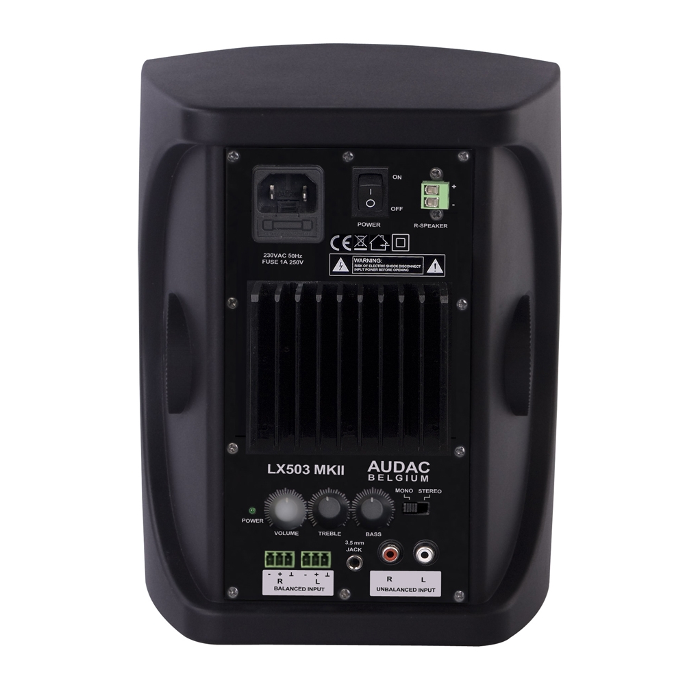 Audac LX503MKIIB 3Wege Lautsprecherset schwarz