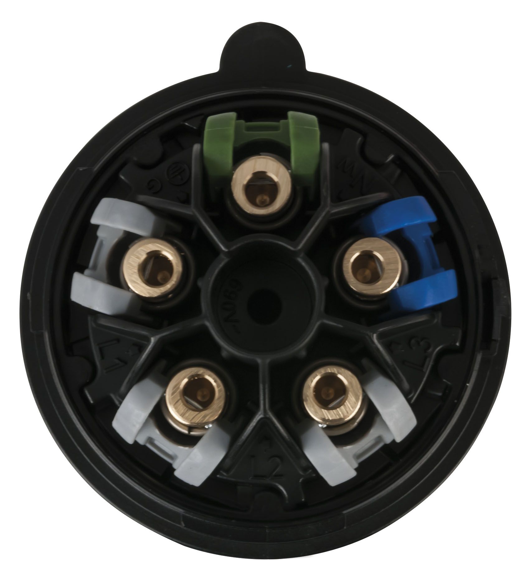 PCE Turbo Twist CEE 16A. 400 Volt, 5polig schwarz