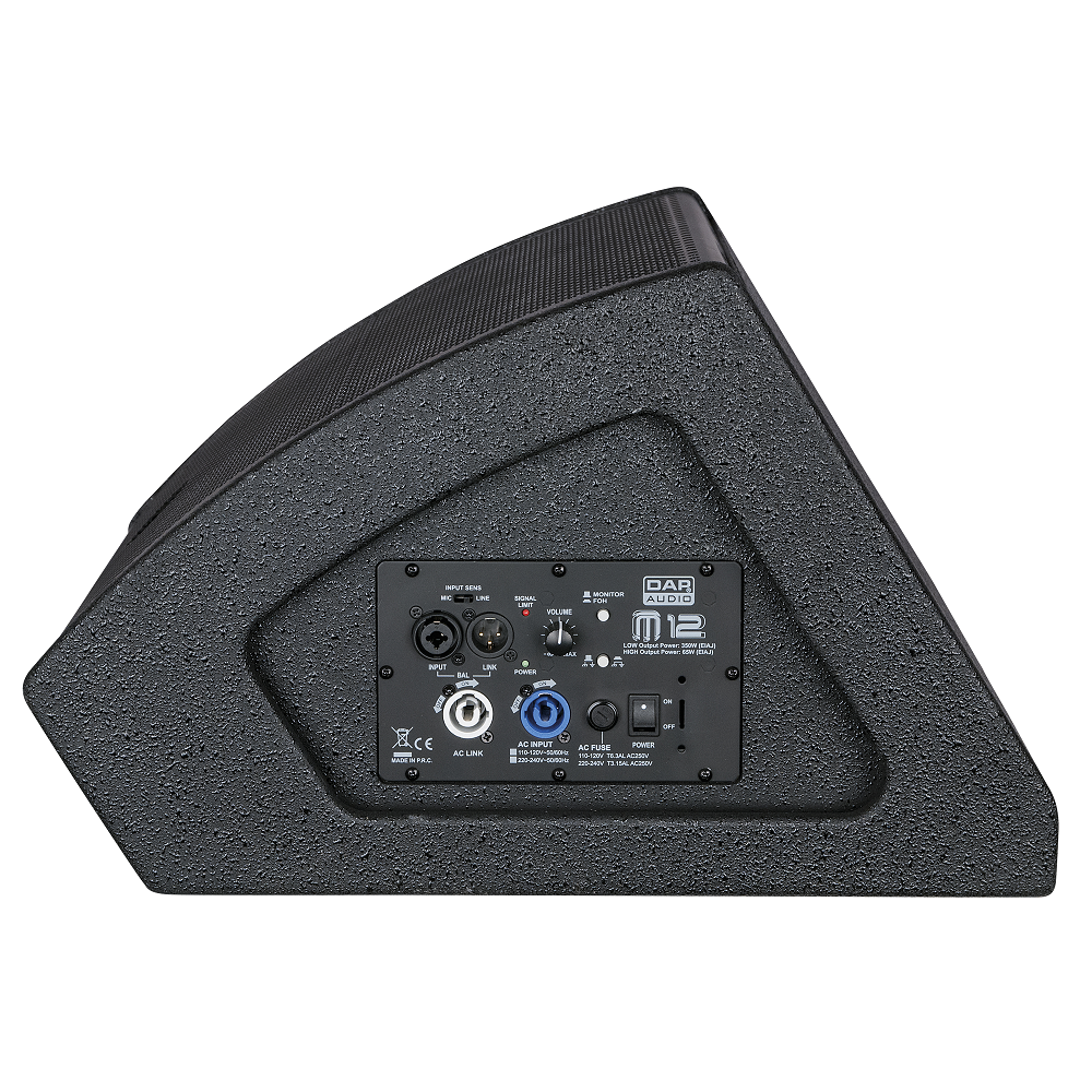DAP-Audio M12 Aktiver 415W Bi-Amp 12 Zoll Monitor