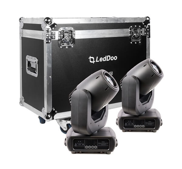 LedDoo LED Thunder Spot 150 Tourpack mit Case