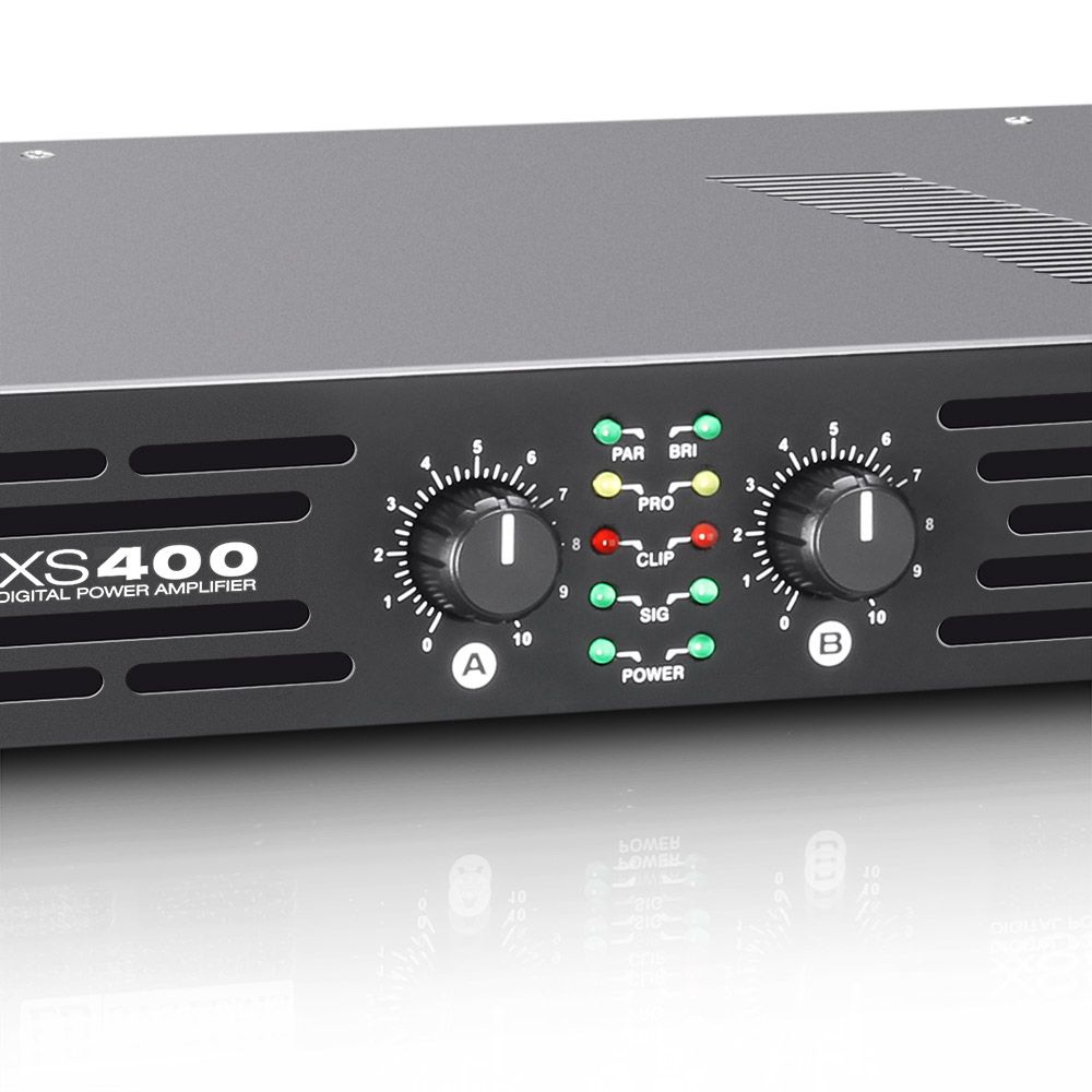 LD Systems XS 400 PA Endstufe Class D 2x 200 Watt