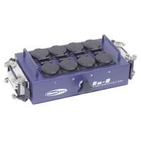 Showtec BO-8-S2 8 Schuko's and 2 x 16-pin connecto