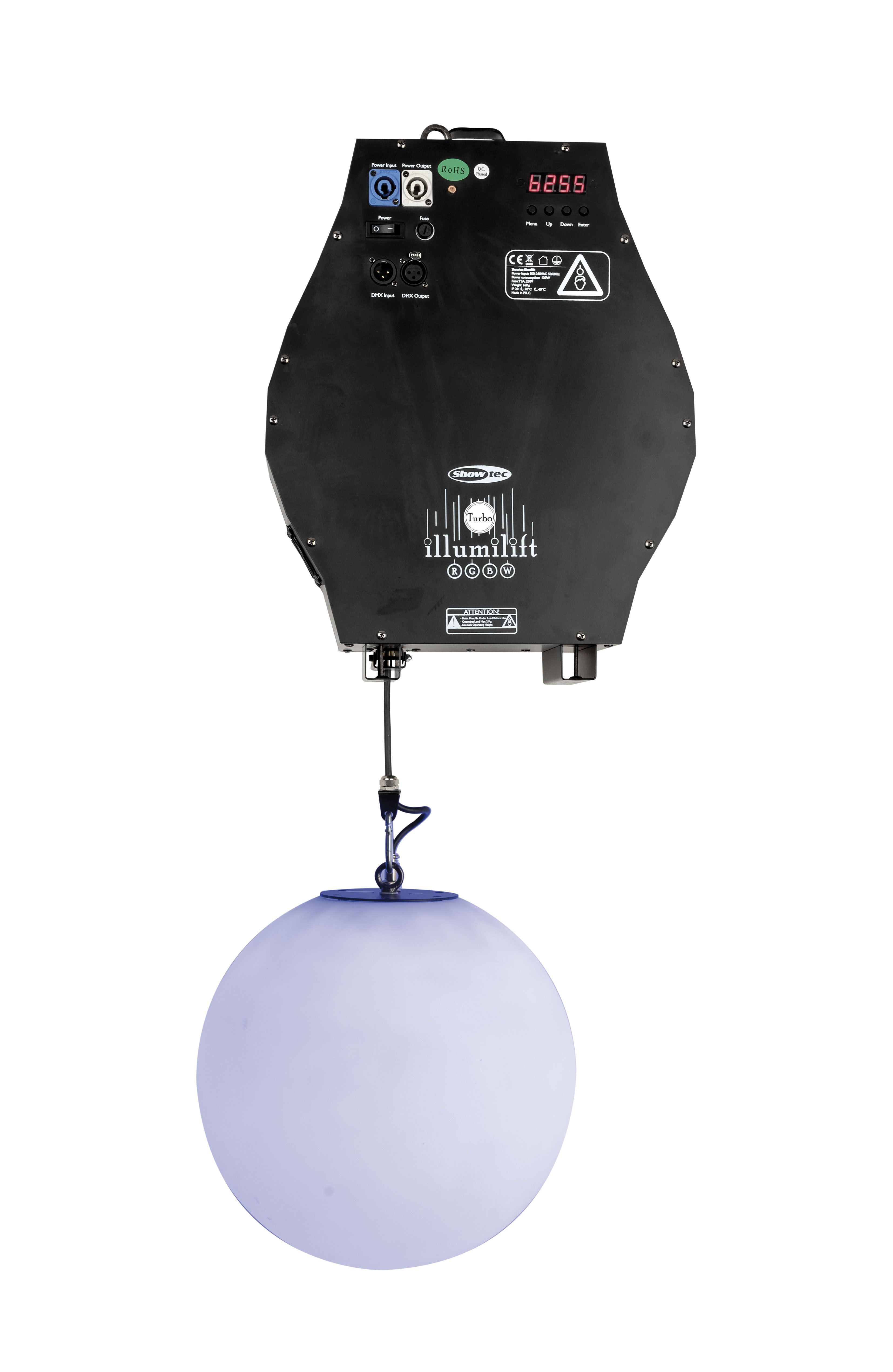 Showtec Illumilift RGBW 6 Meter Seilzug und Kugel