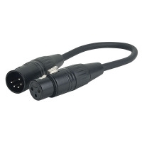 DAP 5 pin XLR Male to 3 pin XLR Female 25 cm