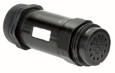 Amphenol Socapex 19 Pin Kabelanschluss female PG29