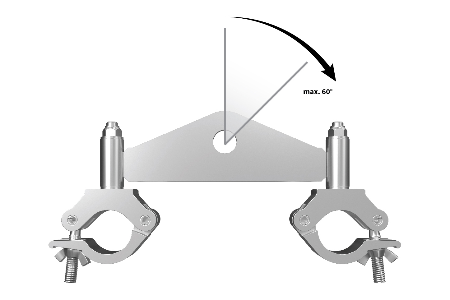Global Truss Anschlagpunkt für F14, schwarz