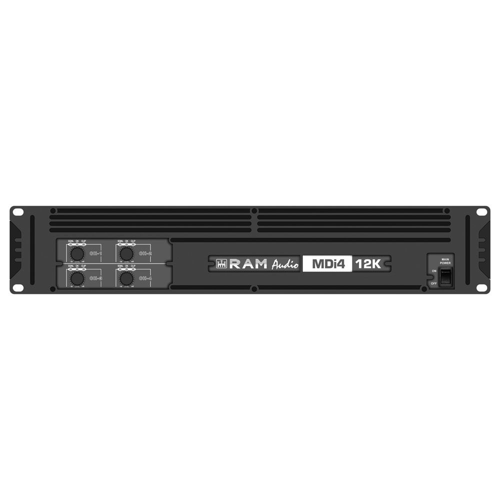 RAM Audio MDI4-6K, 4 Kanal(4x1500 Watt) Verstärker