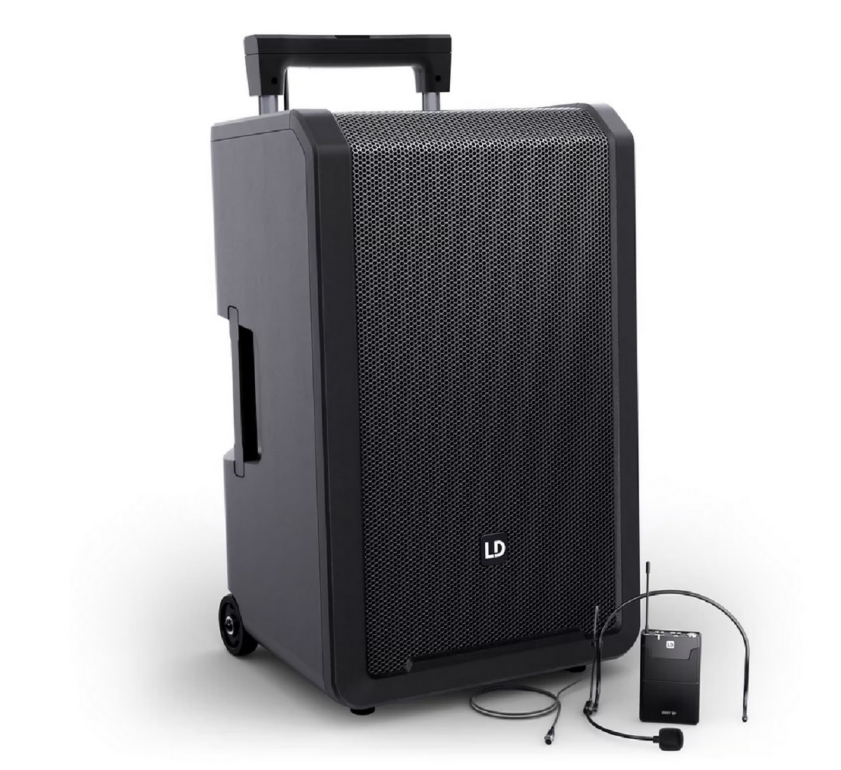 LD Systems ANNY12BPHB6 Akkulautsprecher mit Mixer und Headsetmikro
