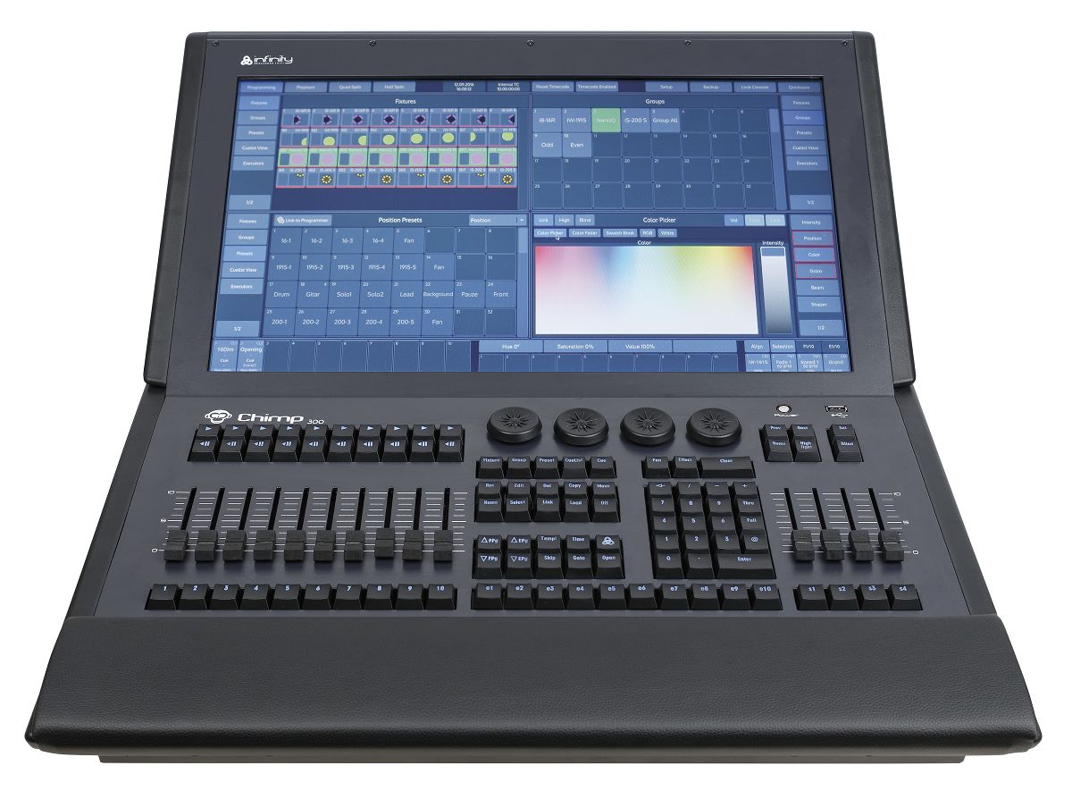 Infinity Chimp 300.G2 DMX-Konsole mit 4 Universen