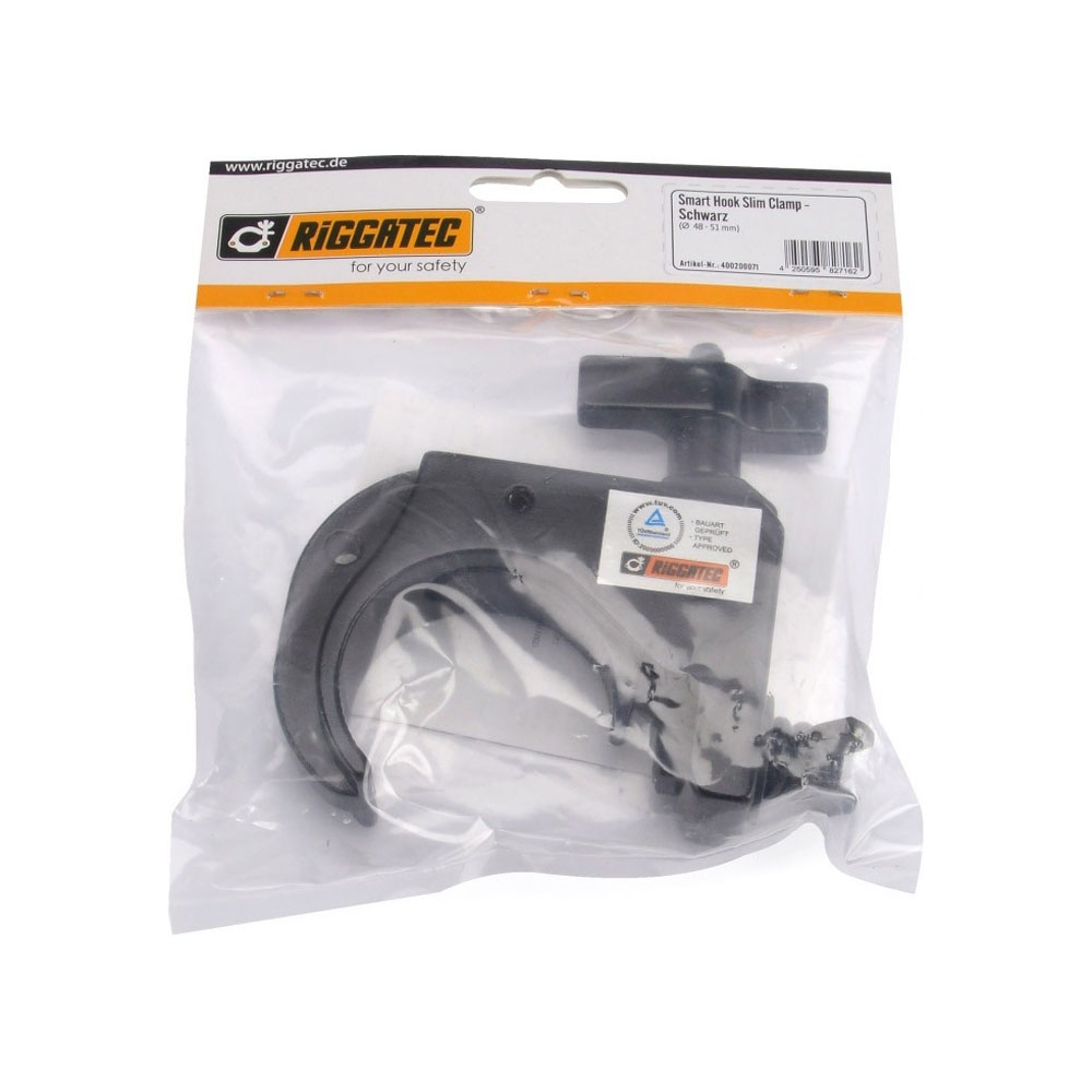 RIGGATEC 400200071 Smart Hook Slim Clamp Schwarz