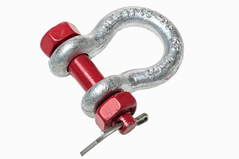 Wanner Schäkel HC2 1,0t  3/8 -36 mit Mutter
