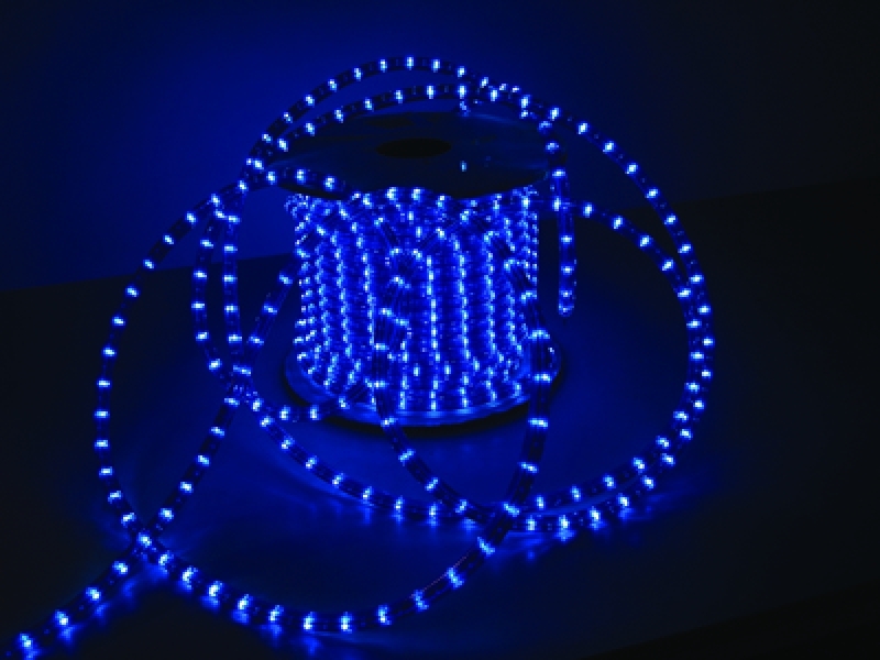 VARYTEC LED Cut Light Lichtschlauch 45m blau IP44