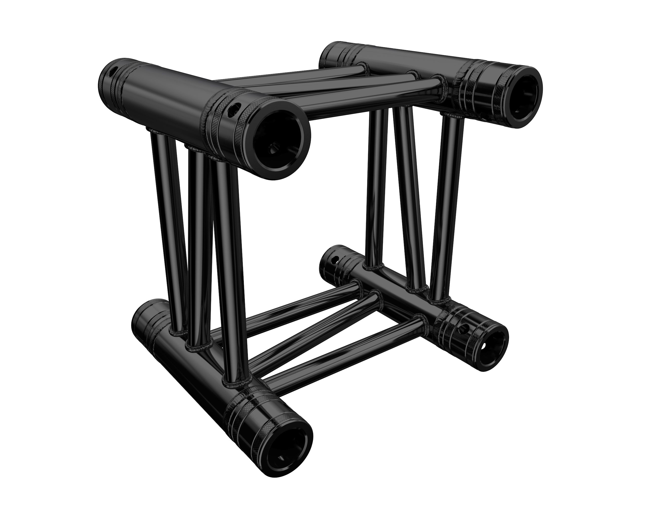 Global Truss F34 25cm schwarz mit Verbinder