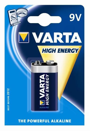 Batterie VARTA 9V Block Alkaline 6LR61