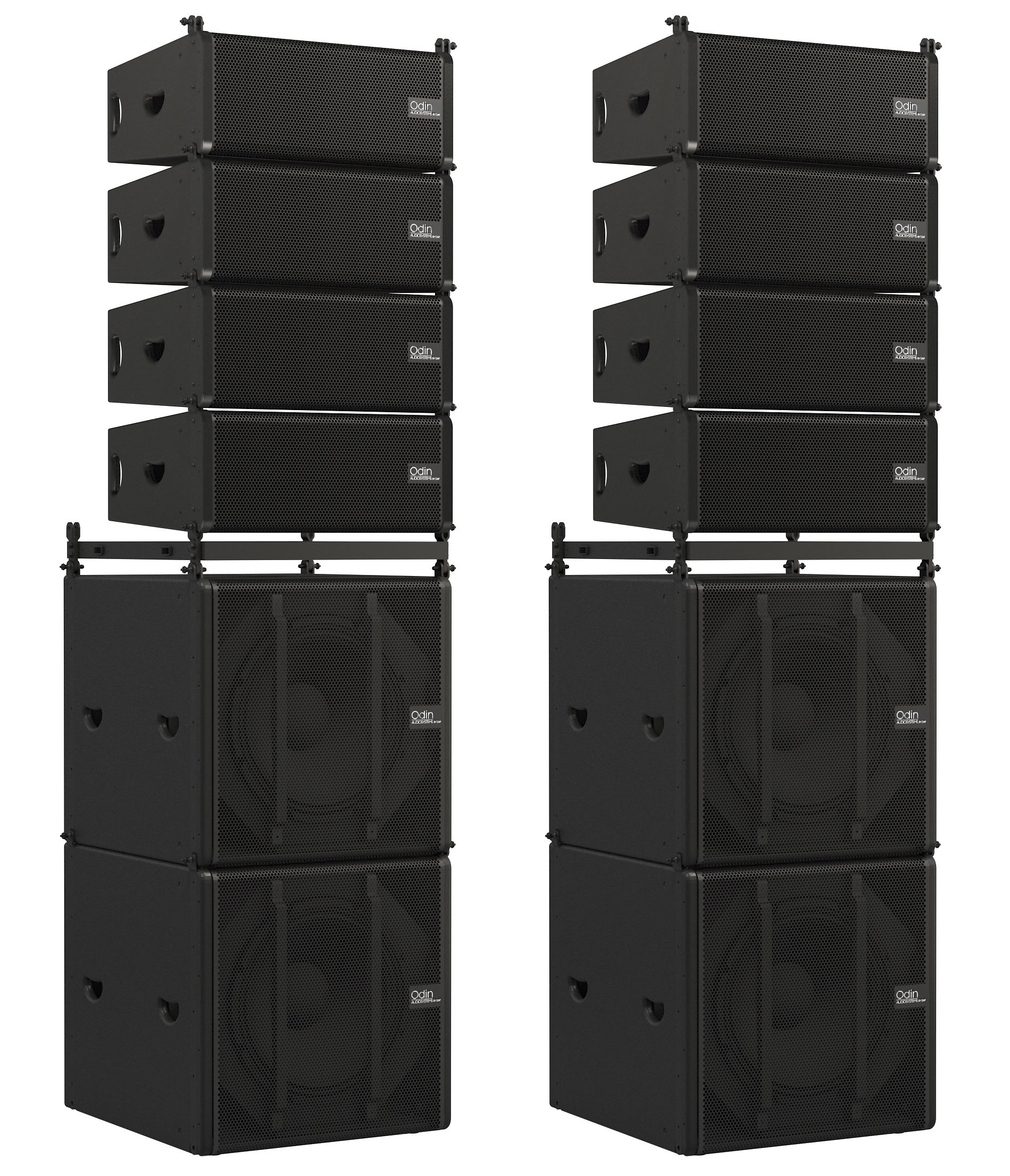 Odin Stack Set Aktiv mit 8xTop 2xSub Case&Zubehör
