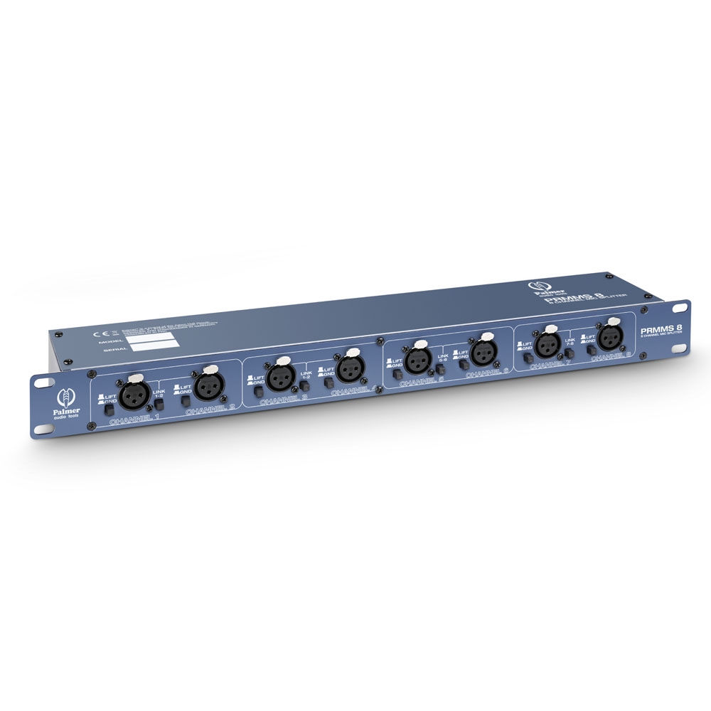 Palmer Pro RMMS8, 8 Kanal Mikrofon Splitter