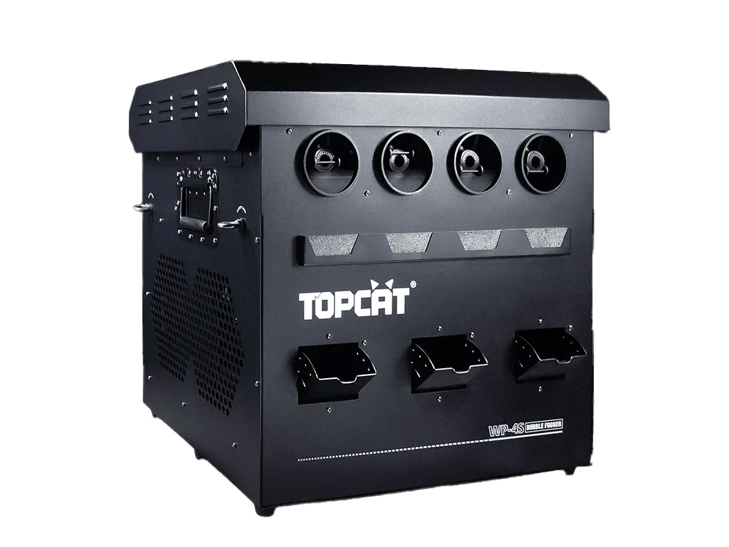 DJ POWER Seifenblasenmaschine WP-4S IP54 mit Case