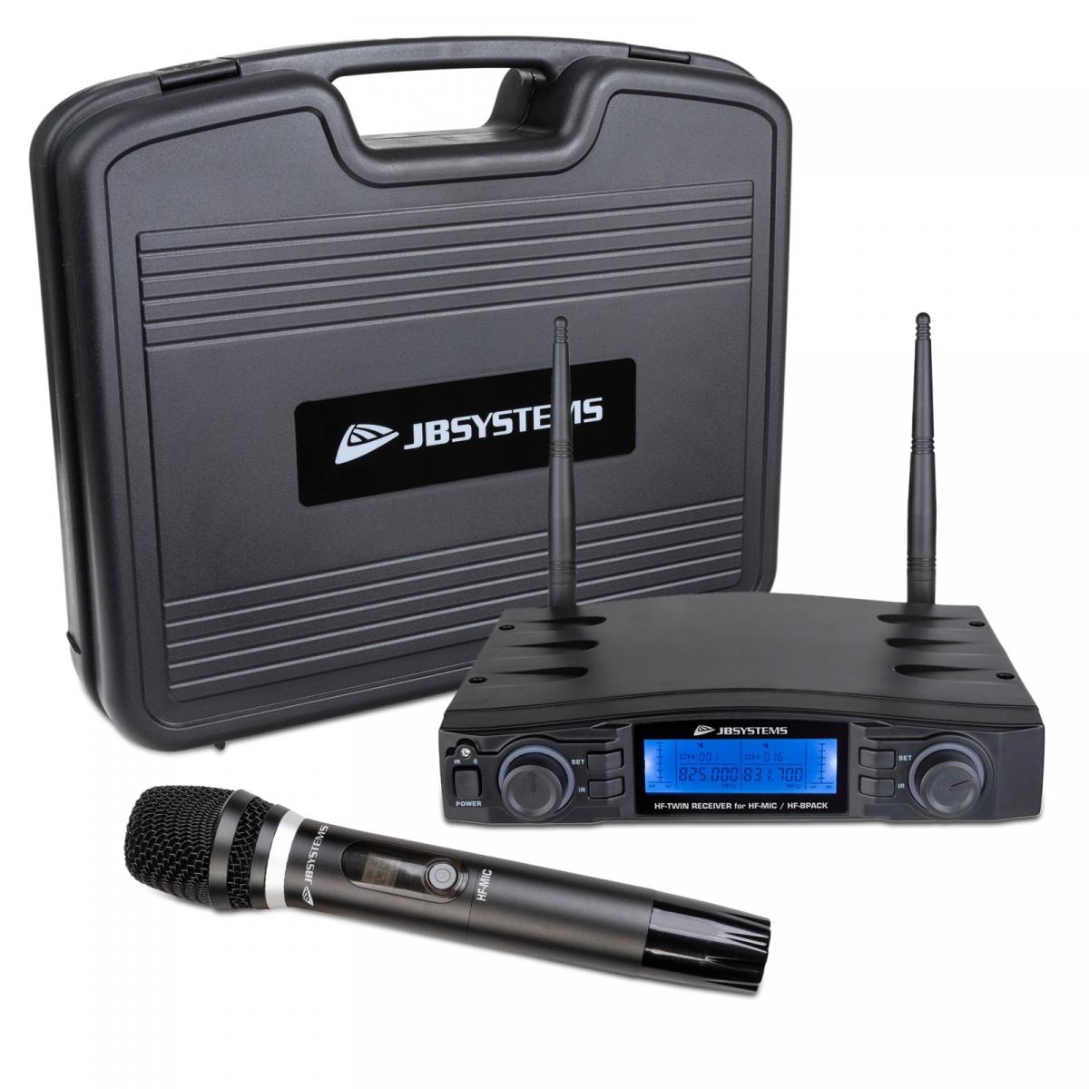 JB Systems HF-TWIN Receiver Set mit Handmikro