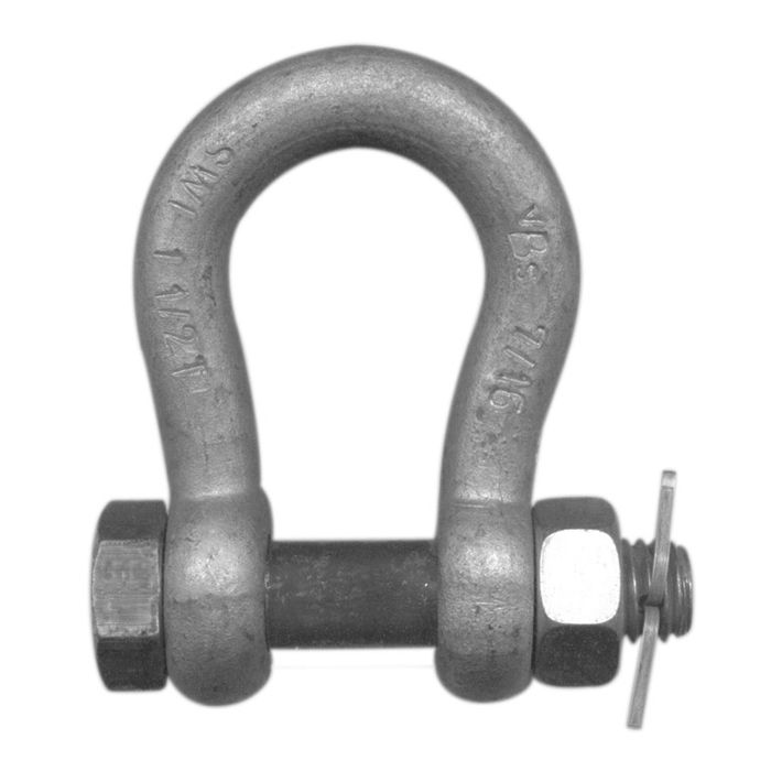 Adam Hall SH20325 Schäkel mit Bolzen/Mutter/Splint