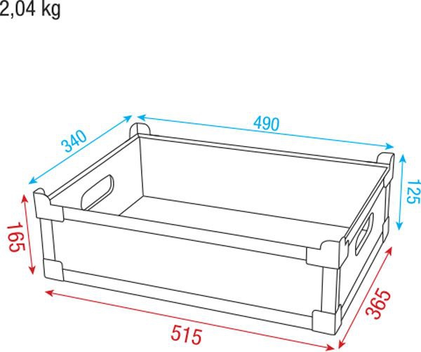 UCA-SCV1 Stack case H1 Value Line