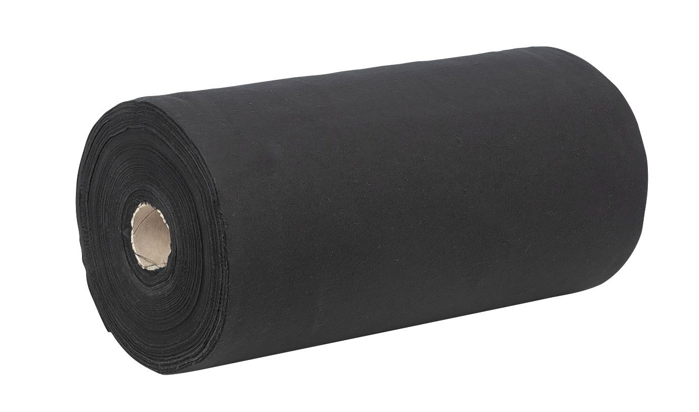 WENTEX DEKO-MOLTON, Schwarz, 60m x 40cm Rolle