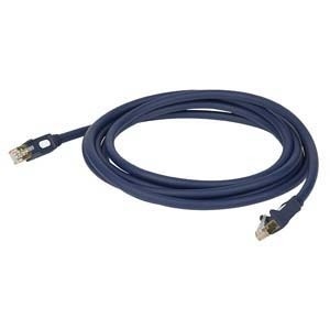 Cat 6 Kabel (7,6mm matt blau PVC) 3 Meter