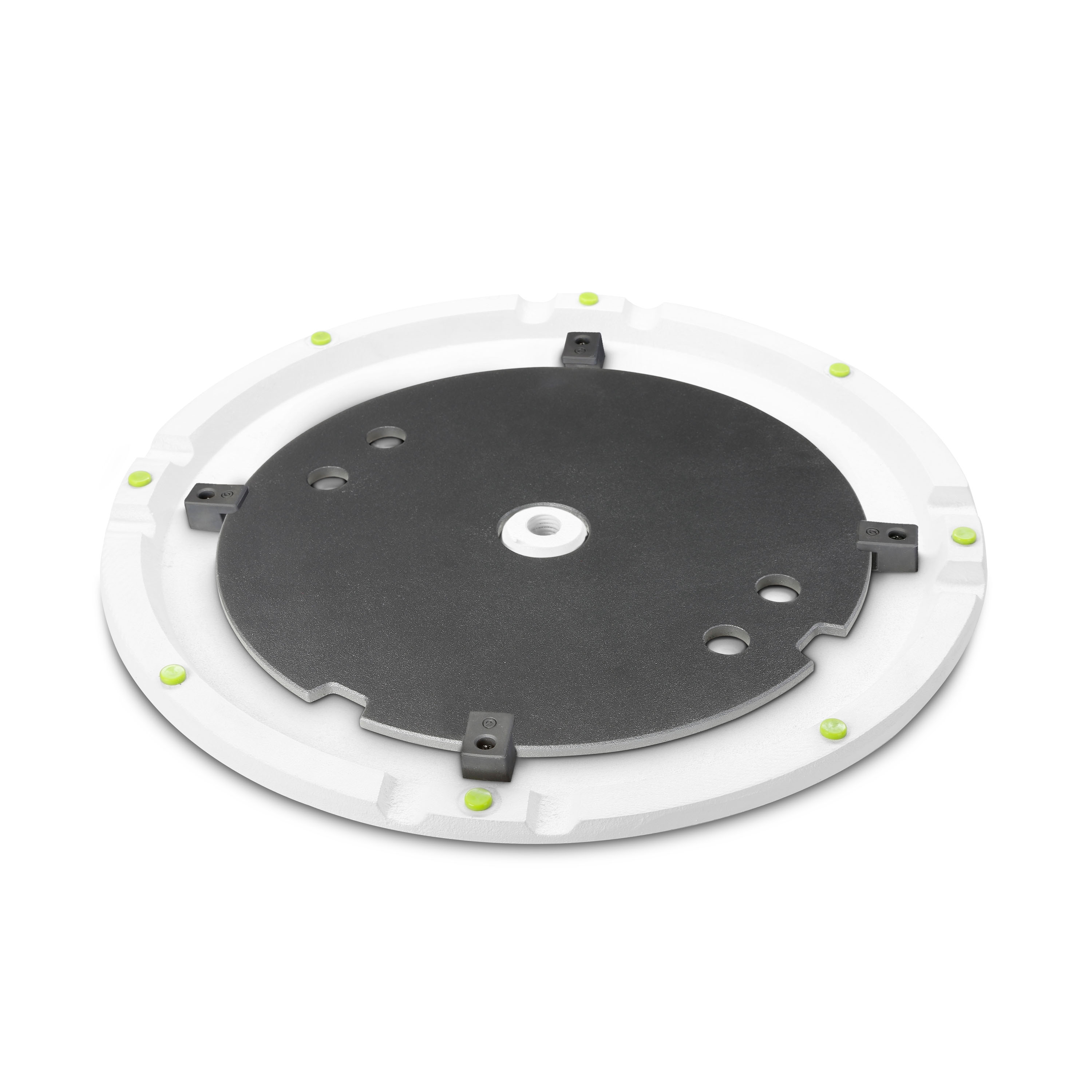 Gravity SSPWBSET1W Lautsprecherstativ Tellerfuß ws