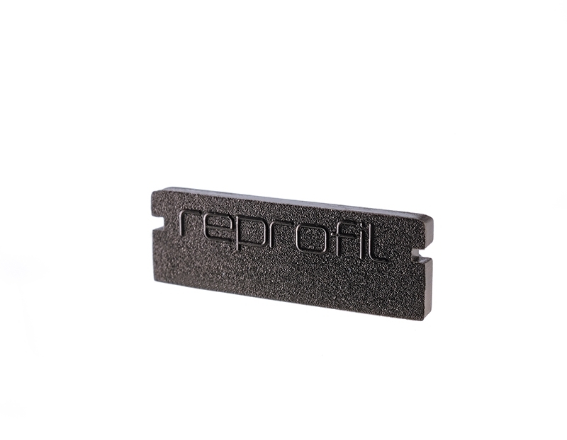 REPROFIL Endkappe P-AU-01-15 schwarz 21mm 2Stk