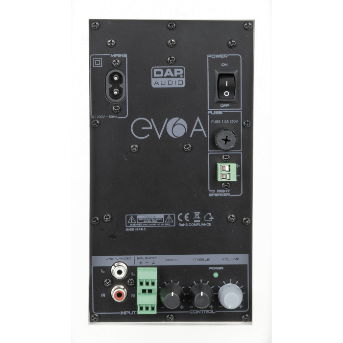 DAP-Audio EVO 6A aktives Set 2x35 Watt weiß