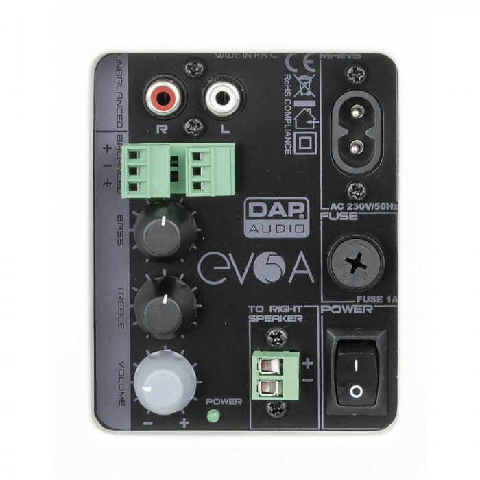DAP-Audio EVO 5A aktives Set 2x25 Watt weiß