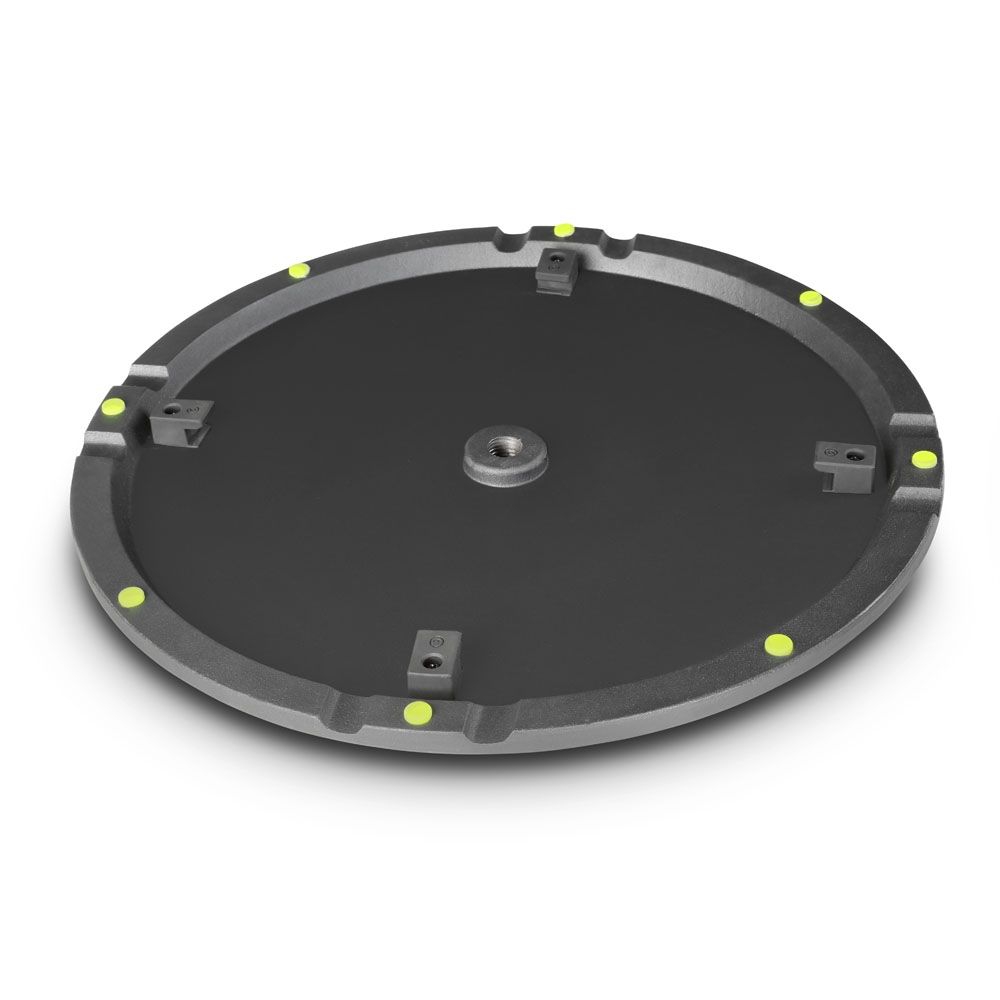 Gravity WB12B 9kg Tellerfuß für M20 Distanzrohre