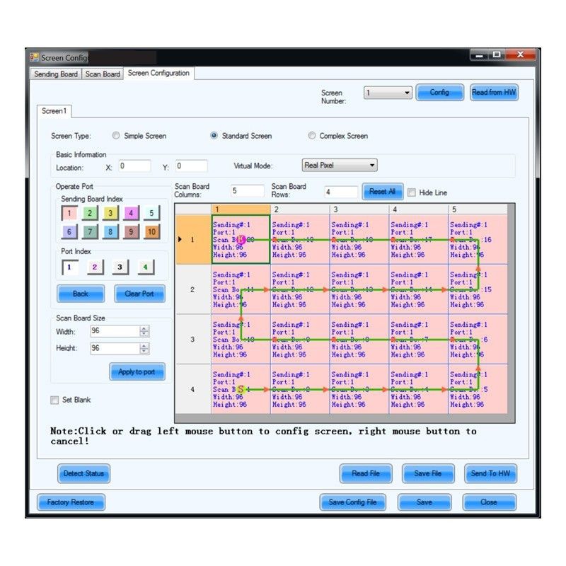 ADJ MCTRL300 AV6 LED Panel Kontroller