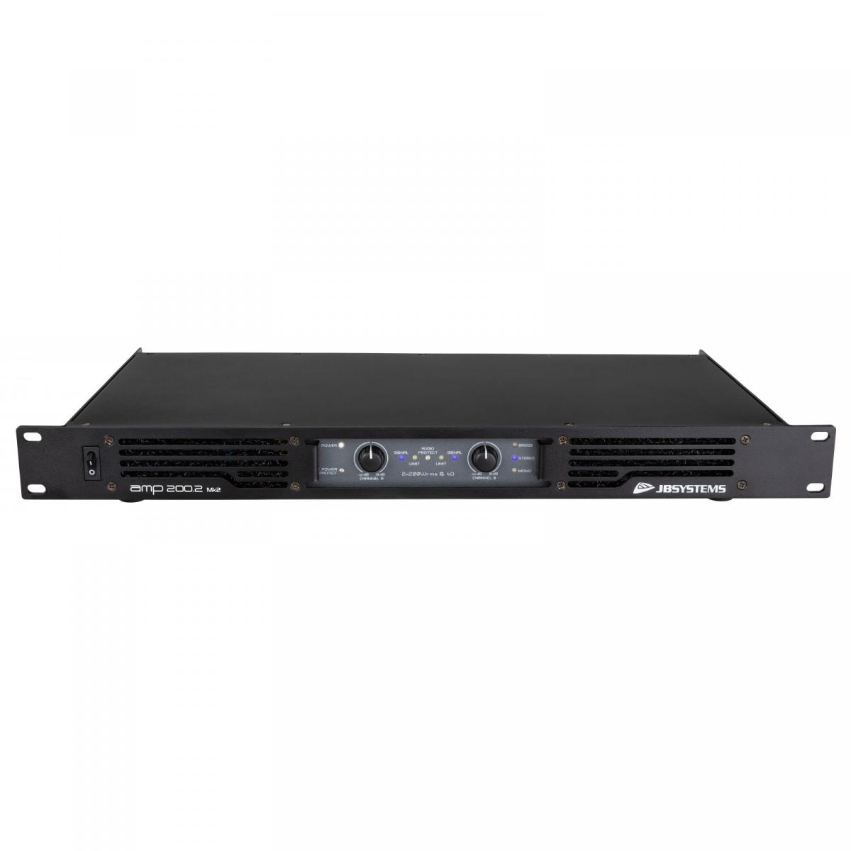 JB Systems AMP200.2 Mk2 2 Kanal Endstufe 2x250Watt
