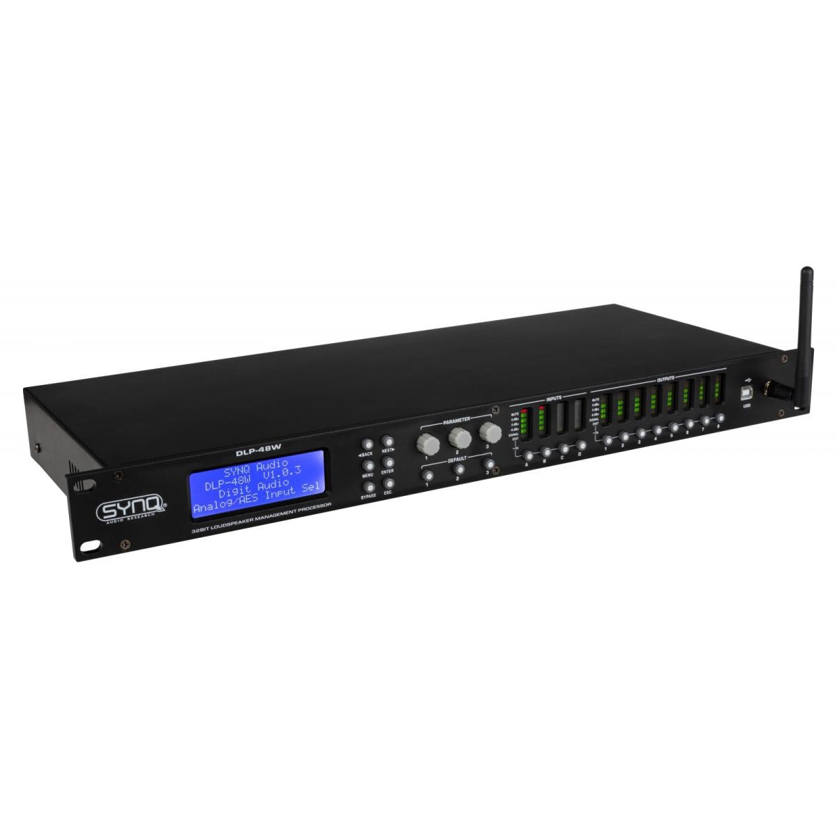 SYNQ Audio DLP-48W Prozessor für digitales Lautsprechermanagement