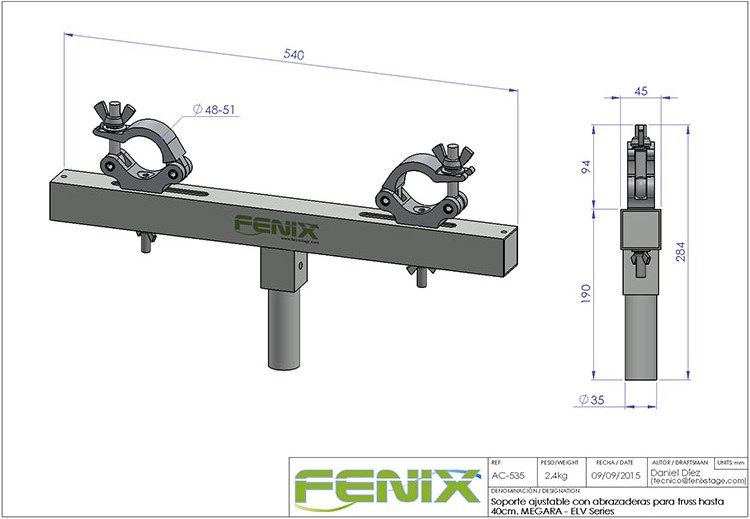 FENIX Traversenadapter AC-535