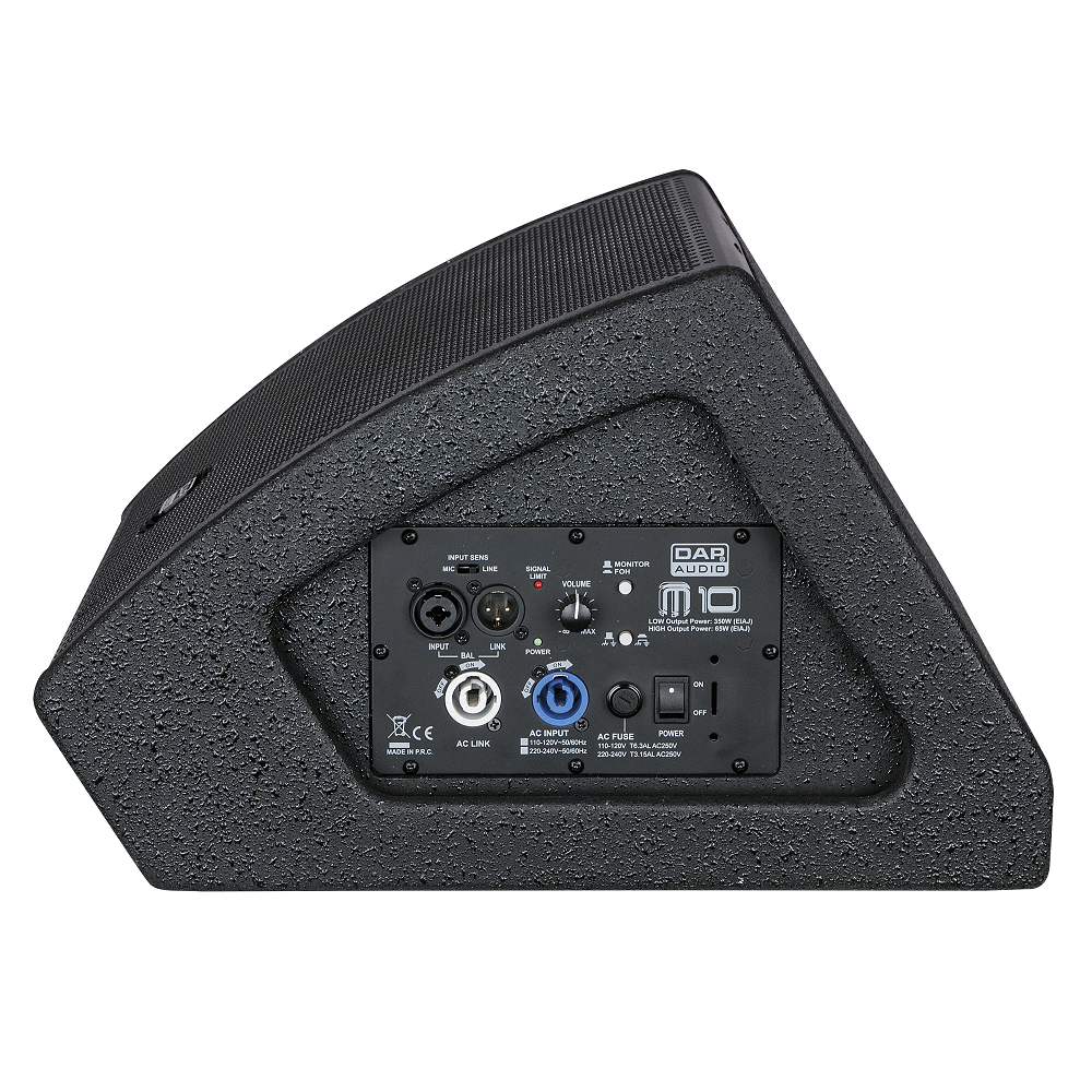 DAP-Audio M10 Aktiver 415W Bi-Amp 10 Zoll Monitor