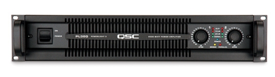 QSC PL380 mit 2x 2500 Watt / 4 Ohm