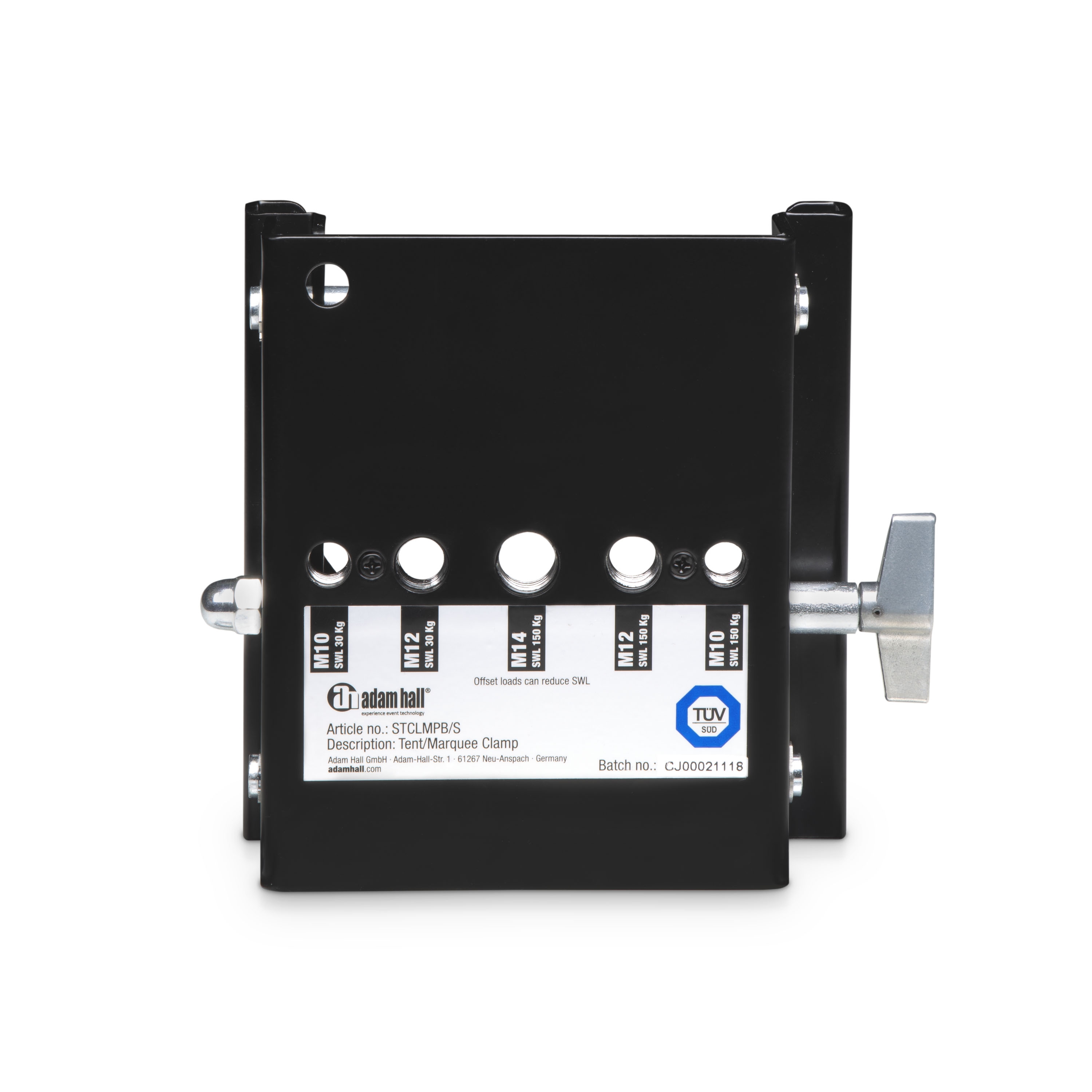 Adam Hall Accessories TENTCLAMPB Zeltklammer sw.