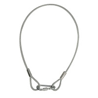 Showtec Safety Cable VBG-70, 75 cm 75 cm, Ø 6 mm V