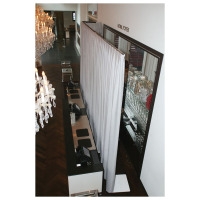 P&D curtain - Medium Gloss Satin Pleated, 30